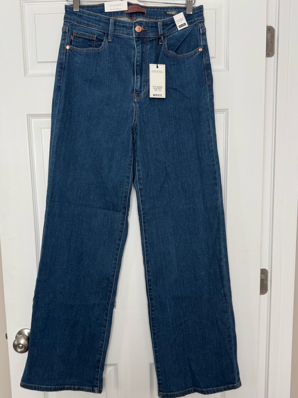Judy Blue Wide Leg High Rise Jeans
